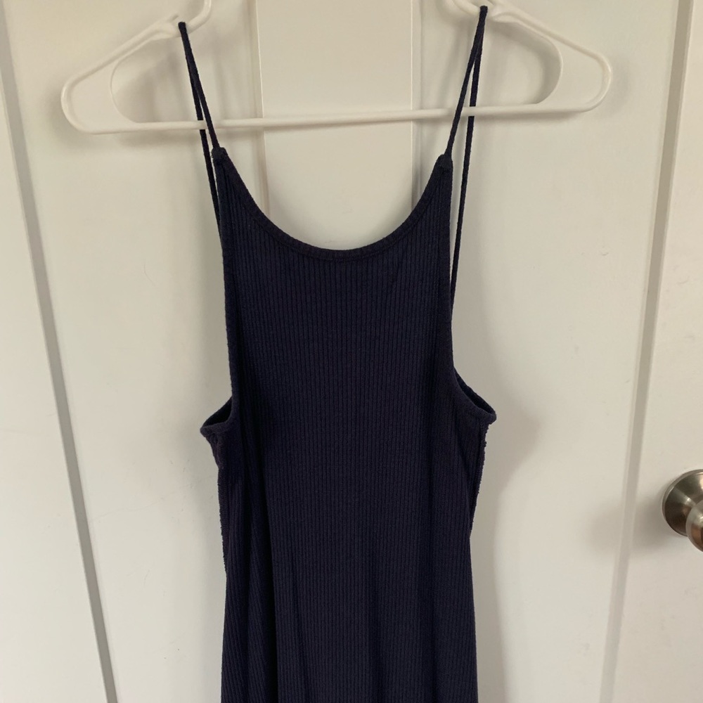 Simple Navy Dress